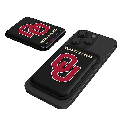 Keyscaper Oklahoma Sooners Personalized Insignia Magnetic Credit Card Wallet
