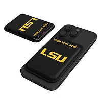Keyscaper LSU Tigers Personalized Insignia Magnetic Credit Card Wallet