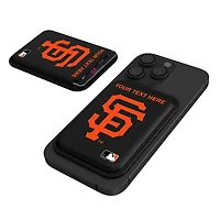 Keyscaper San Francisco Giants Personalized Insignia Magnetic Credit Card Wallet