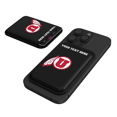 Keyscaper Utah Utes Personalized Insignia Magnetic Credit Card Wallet