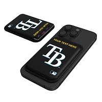 Keyscaper Tampa Bay Rays Personalized Insignia Magnetic Credit Card Wallet