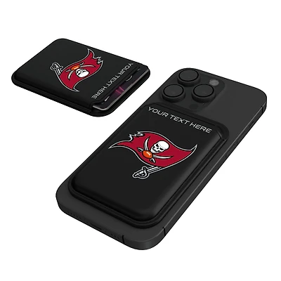 Keyscaper Tampa Bay Buccaneers Personalized Insignia Magnetic Credit Card Wallet