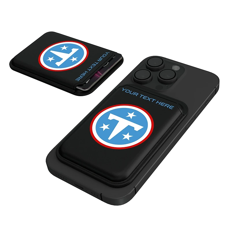 Keyscaper Tennessee Titans Personalized Insignia Magnetic Credit Card Wallet