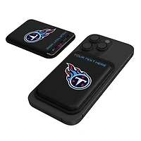 Keyscaper Tennessee Titans Personalized Insignia Magnetic Credit Card Wallet