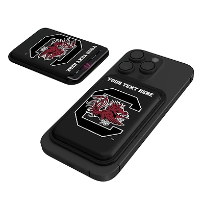Keyscaper South Carolina Gamecocks Personalized Insignia Magnetic Credit Card Wallet