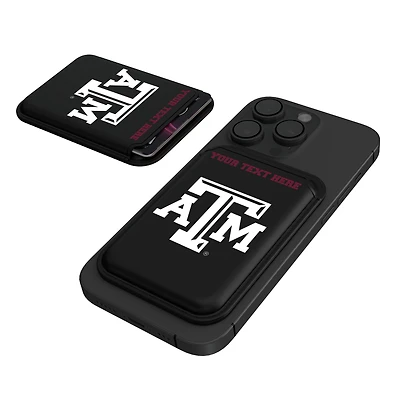 Keyscaper Texas A&M Aggies Personalized Insignia Magnetic Credit Card Wallet