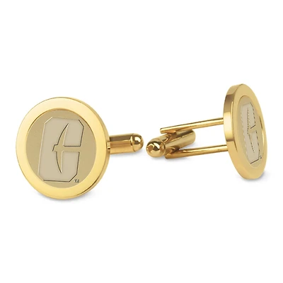 Gold Charlotte 49ers Cufflinks