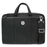 Silver Colorado Buffaloes Leather Briefcase