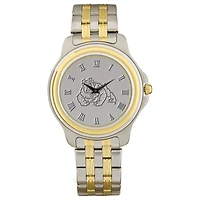 Fresno State Bulldogs Silver Two-Tone Wristwatch