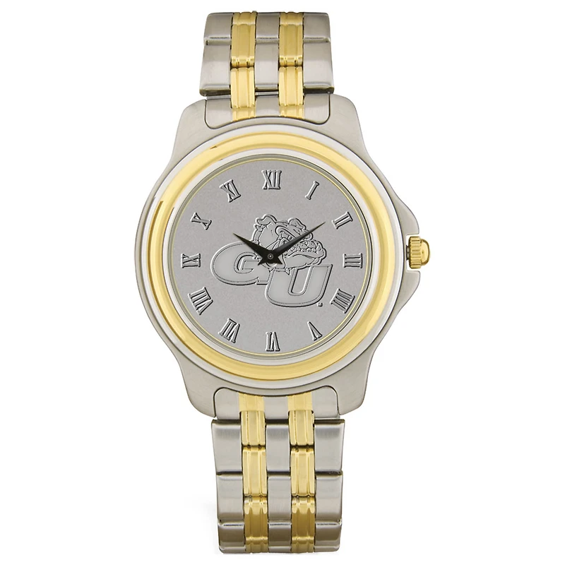Gonzaga Bulldogs Silver Two-Tone Wristwatch
