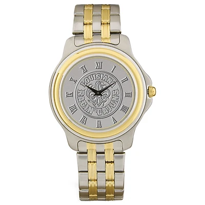 Louisiana Ragin' Cajuns Silver Two-Tone Wristwatch