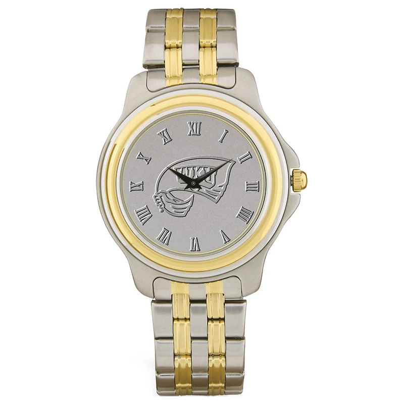 Western Kentucky Hilltoppers Silver Two-Tone Wristwatch