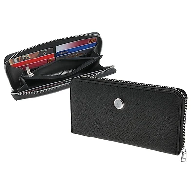 Women's Black Appalachian State Mountaineers Leather Wallet