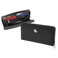 Women's Black ECU Pirates Leather Wallet
