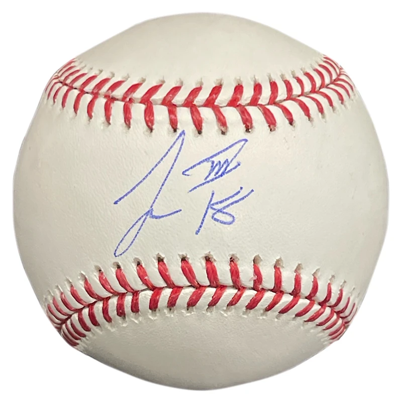Tre Morgan Tampa Bay Rays Autographed Rawlings Official Baseball
