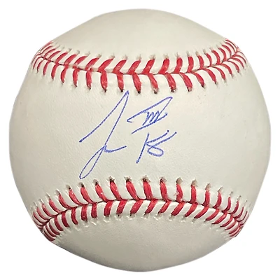 Tre Morgan Tampa Bay Rays Autographed Rawlings Official Baseball