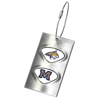 Montana State Bobcats 3.5'' x 2'' Bag Tag