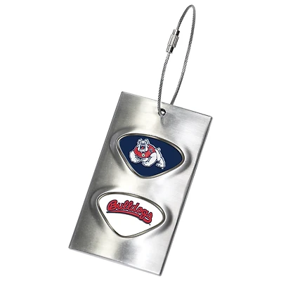 Fresno State Bulldogs 3.5'' x 2'' Bag Tag