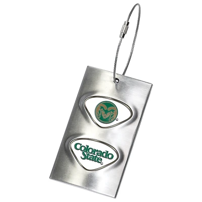Colorado State Rams 3.5'' x 2'' Bag Tag
