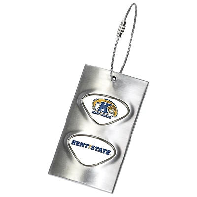 Kent State Golden Flashes 3.5'' x 2'' Bag Tag