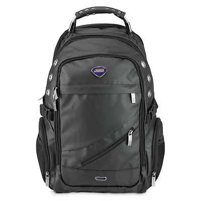 Black James Madison Dukes Executive Backpack