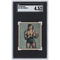Ray Robinson 1951 Berk Ross #2-13 SGC Authenticated 4.5 Card