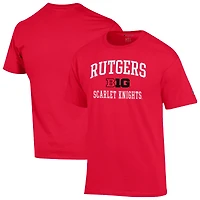 Men's Champion Scarlet Rutgers Scarlet Knights Big Ten T-Shirt