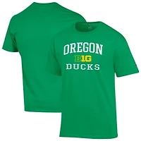 Men's Champion Green Oregon Ducks Big Ten T-Shirt