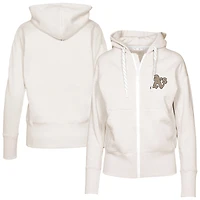 Women's Levelwear Khaki Athletics Gardinia Full-Zip Hoodie