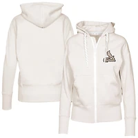 Women's Levelwear Khaki St. Louis Cardinals Gardinia Full-Zip Hoodie
