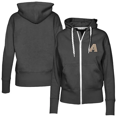 Women's Levelwear Black Arizona Diamondbacks Gardinia Full-Zip Hoodie