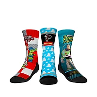 Youth Rock Em Socks Atlanta Falcons Toy Story 3-Pack Crew Socks