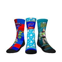 Youth Rock Em Socks Buffalo Bills Toy Story 3-Pack Crew Socks