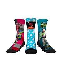 Youth Rock Em Socks Arizona Cardinals Toy Story 3-Pack Crew Socks