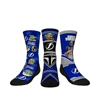 Youth Rock Em Socks Tampa Bay Lightning The Mandalorian 3-Pack Crew Socks