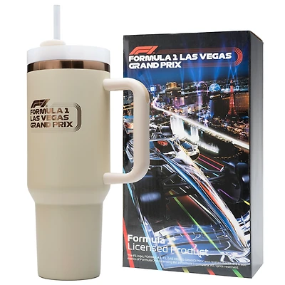 Formula 1 Cream Las Vegas Grand Prix 40oz. Tumbler