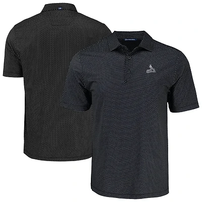 Men's Cutter & Buck Black St. Louis Cardinals Pike Eco Shadow Check Print