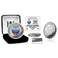 Highland Mint Jacksonville Jaguars vs. Chicago Bears 2024 NFL London Games 39mm Silver Plated Coin