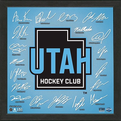 Highland Mint  Utah Hockey Club 13'' x 13'' Impact Jersey Framed Photo