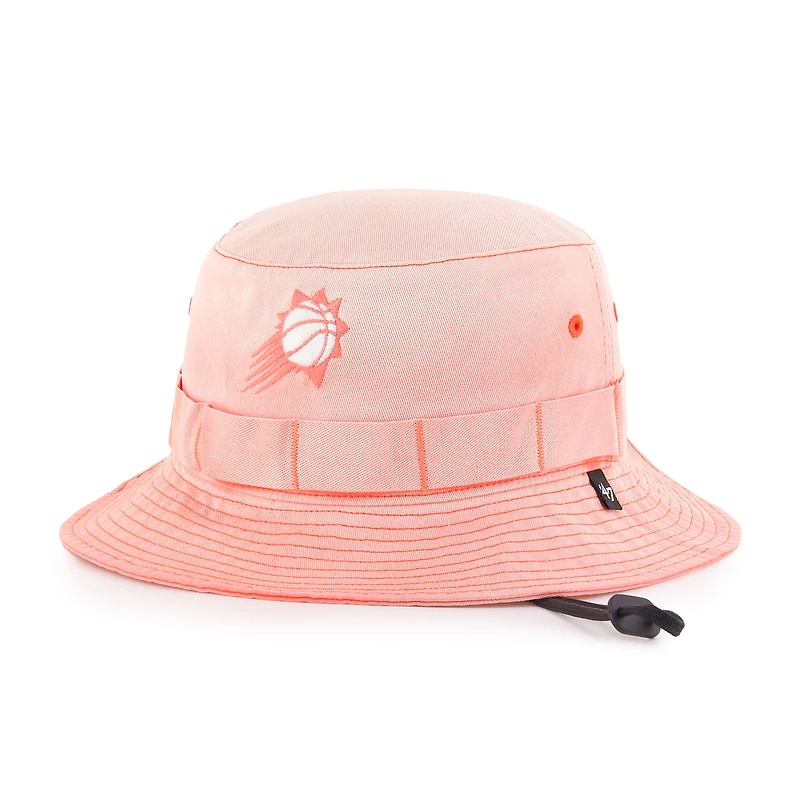 Men's '47 Orange Phoenix Suns Buxton Garment Washed Bucket Hat