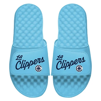 Youth ISlide  LA Clippers Combo Logo Slide Sandals