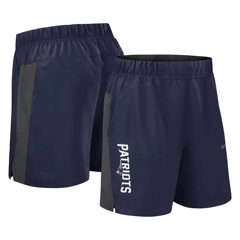 Men's Nike Navy New England Patriots Woven Victory Dri-FIT Shorts