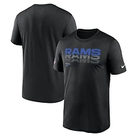 Men's Nike Black Los Angeles Rams Sideline Legend Dri-FIT T-Shirt