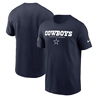 Men's Nike Navy Dallas Cowboys Sideline Performance T-Shirt
