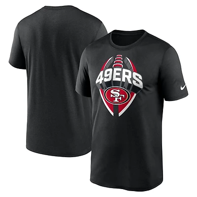 Men's Nike Black San Francisco 49ers Legend Icon Performance T-Shirt