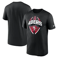 Men's Nike Black San Francisco 49ers Legend Icon Performance T-Shirt