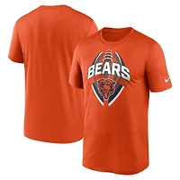 Men's Nike Orange Chicago Bears Legend Icon Performance T-Shirt