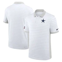 Men's Nike Dallas Cowboys Sideline Victory Stripe Dri-FIT Polo