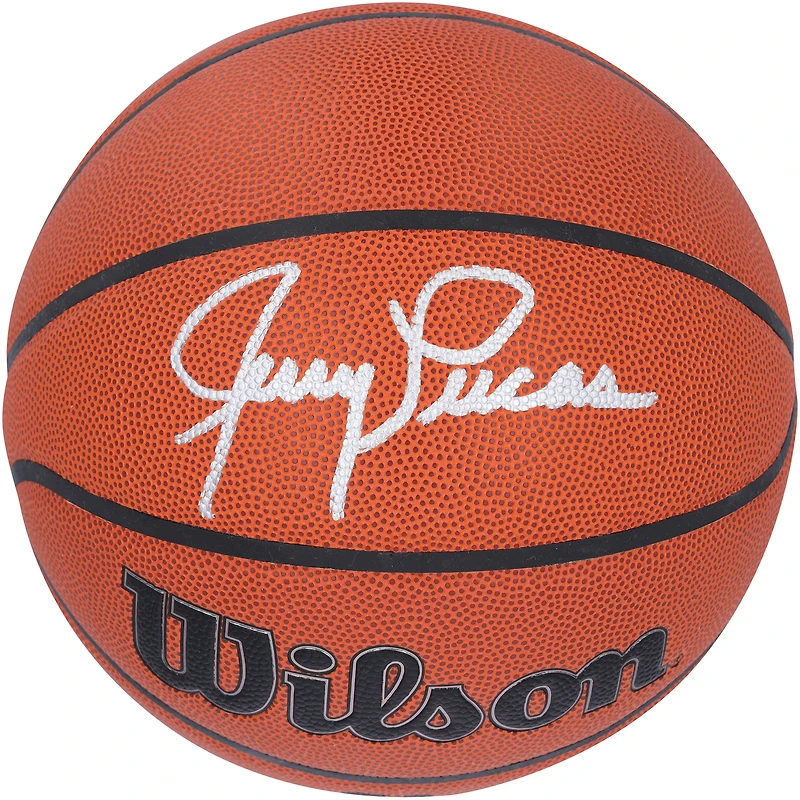 Jerry Lucas New York Knicks Autographed Wilson Authentic Series Indoor/Outdoor Basketball