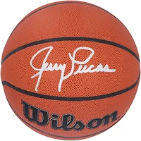 Jerry Lucas New York Knicks Autographed Wilson Authentic Series Indoor/Outdoor Basketball